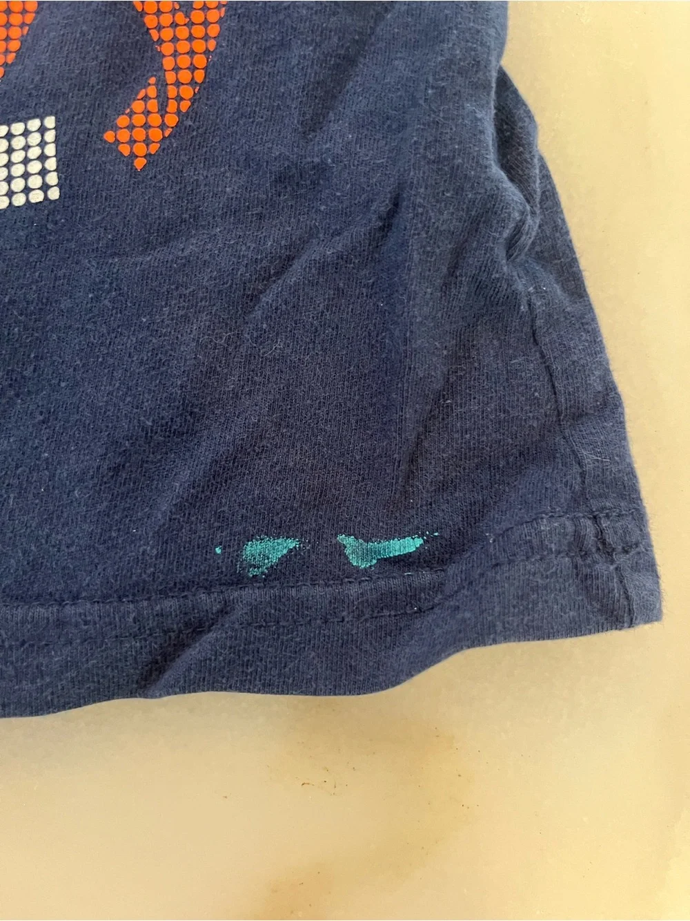 Carter's Navy Short-Sleeve 